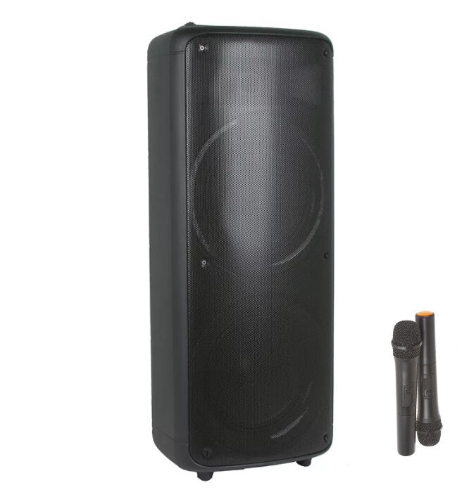 Караоке колонка Eltronic EL20-16 с двумя микрофонами
