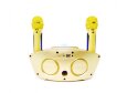 SDRD SD-306 - bluetooth колонка-караоке с беспроводными микрофонами (Розовый)