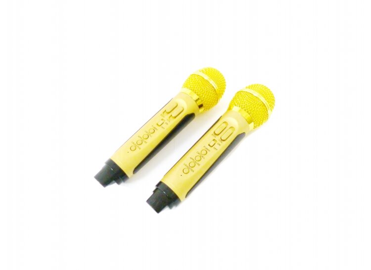 SDRD SD-306 - bluetooth колонка-караоке с беспроводными микрофонами (Розовый)