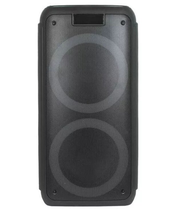 Караоке колонка ELTRONIC 20-12 с 2 радиомикрофонами 800 Вт
