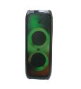 Караоке колонка Gеostar 40000W PMPO с двумя микрофонами
