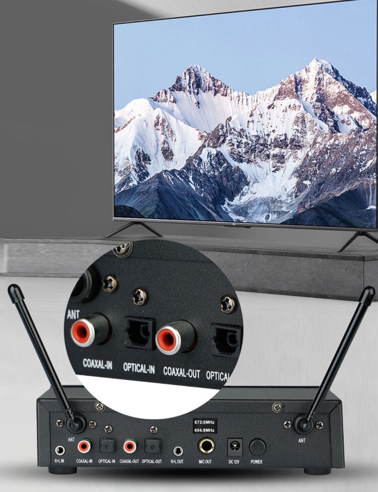 Караоке радиомикрофоны для ТВ AveryStar AS-TV 2.0