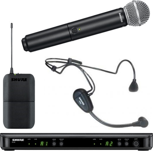 Радиосистема shure BLX 88 гарнитура и ручной 