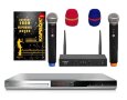 Комплект Караоке BBK DVP036S HOME с оценкой исполнения 2 радиомикрофона +1000 песен