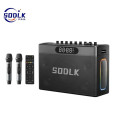 Hi-Fi Колонка караоке sodlk 300-500 Вт на АКБ