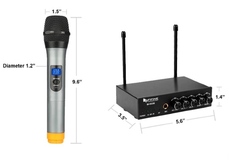 Караоке радиосистема FIFINE K036 
