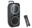 Караоке Комбик с Bluetooth и Двумя радио микрофонами PMPO 300 Вт